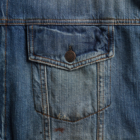 Classic Collar Denim Jacket