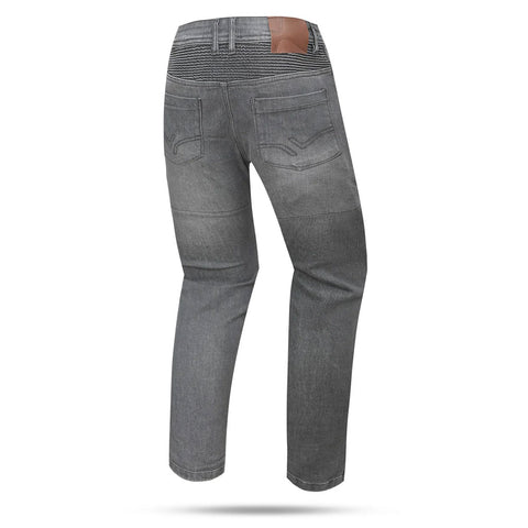 Men’s Premium Grey Color Kevlar Motorcycle Riding Jeans