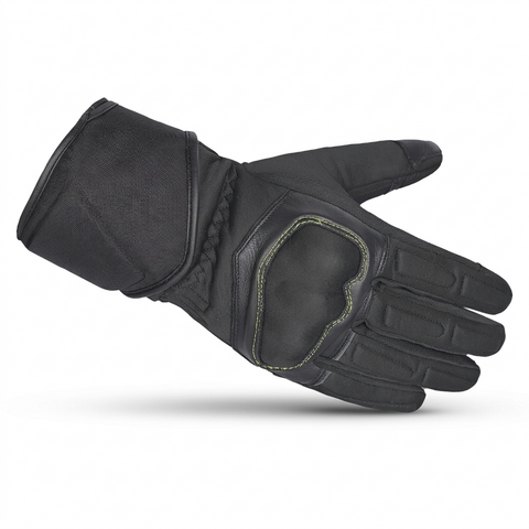 Men’s Black Motorbike Riding Gloves