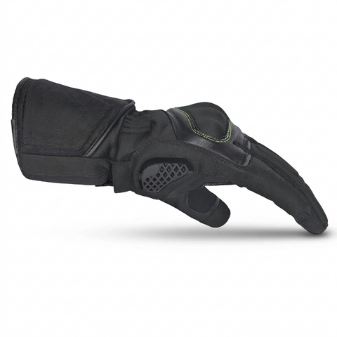Men’s Black Motorbike Riding Gloves