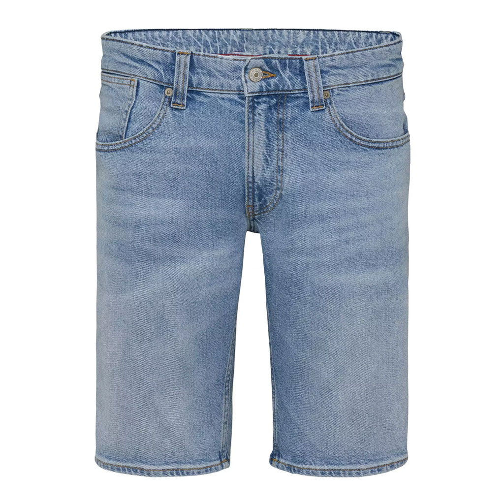 Men’s Denim Shorts – Light Wash Casual Fit
