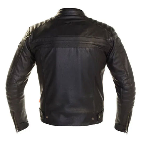 Men’s Classic Black Biker Leather Jacket