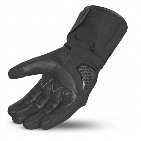Men’s Black Motorbike Riding Gloves