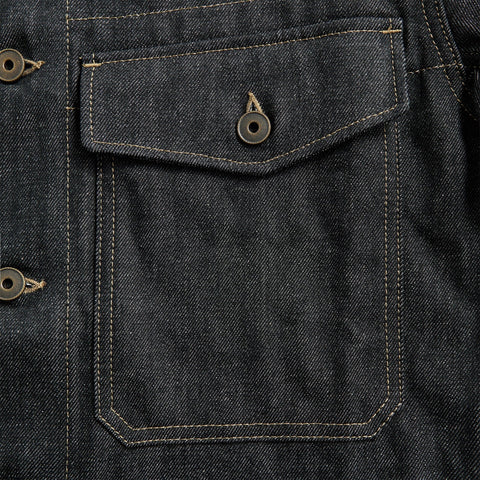 Denim Trucker Jacket Slate Color
