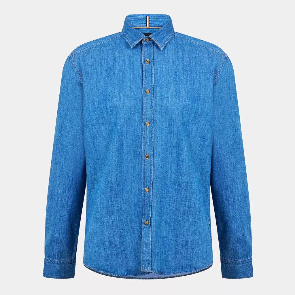Men's  Long Sleeve Denim Shirt