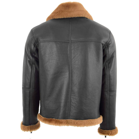 Original Sheepskin Shearling Jacket Tyler Brown