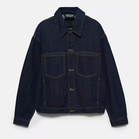 Trucker denim jacket Denim Black Trucker Jacket