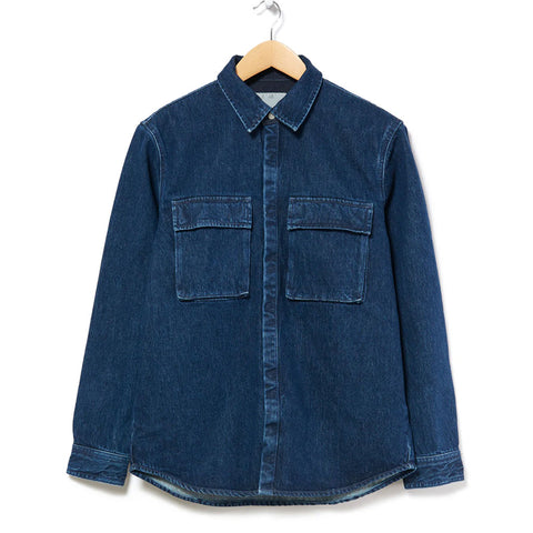 Denim Shirt – Classic Indigo Blue