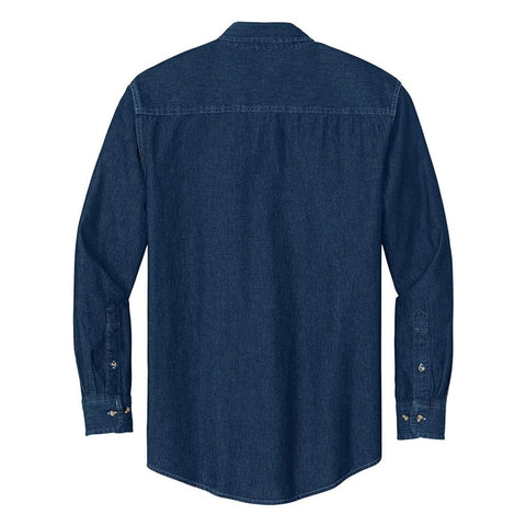 Men’s Denim Shirt – Classic Blue Button-Down