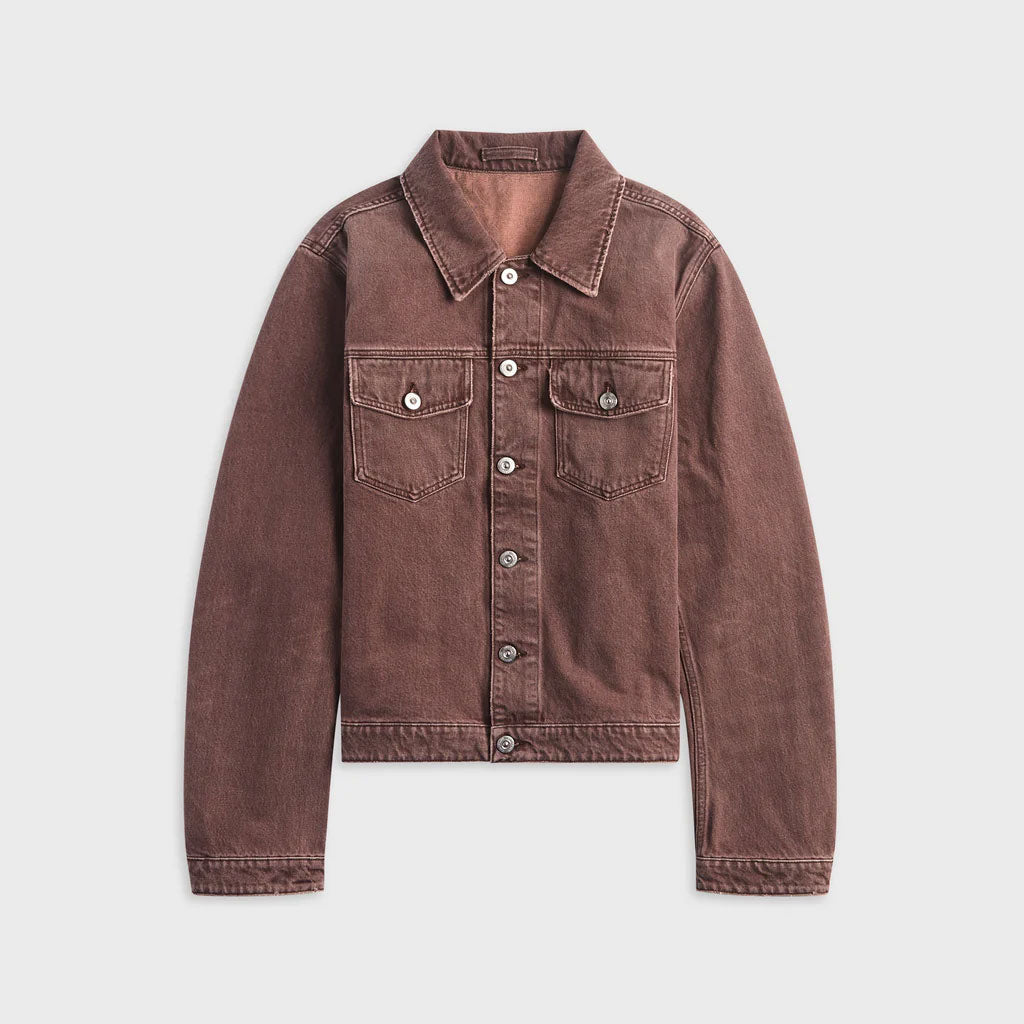 Overdyed Choco Melon Origin Denim Jacket