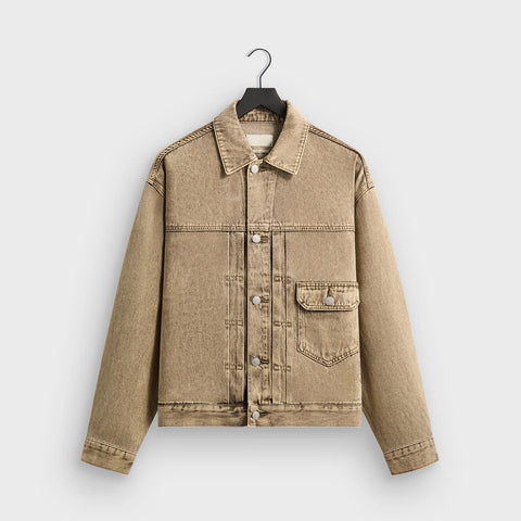 Denim Jacket Alonzo Carter Wash Denim Jacket