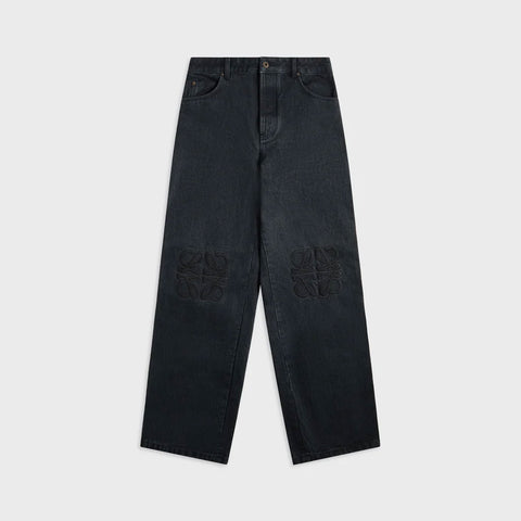 Baggy Black Denim Jeans